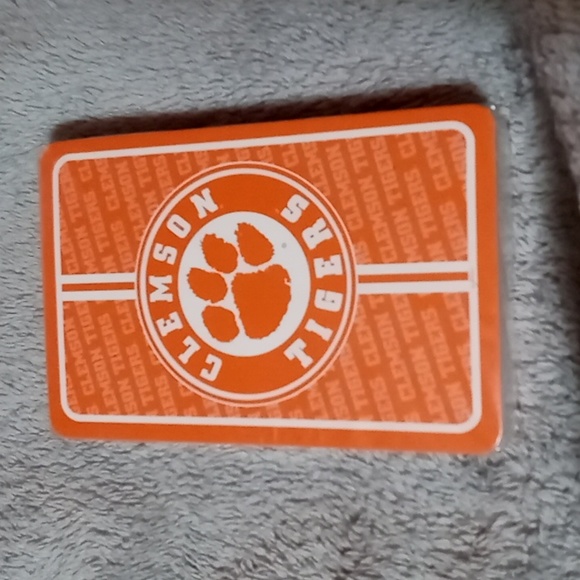 2013 Jenkins Enterprises Game Day Outfitters Clemson Tigers Playing Cards NIB - Picture 3 of 5